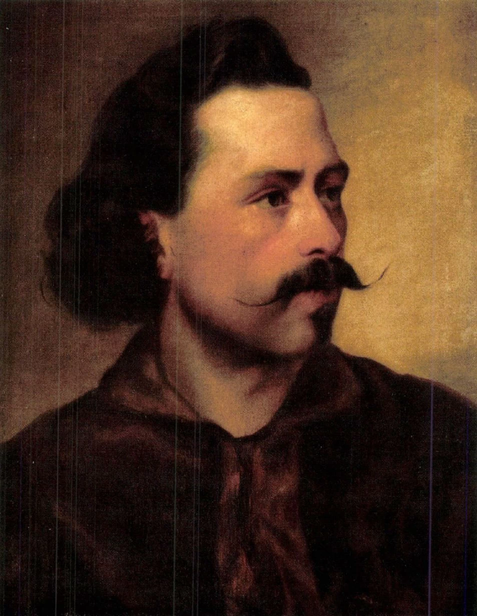 Ritratto di József Borsos - Museo Nazionale Ungherese